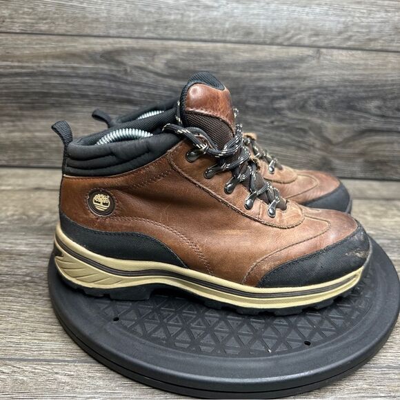 Timberland Other - Timberland 22913M Brown Hiking Trail Ankle Boot Boy's Youth U.S. 4
